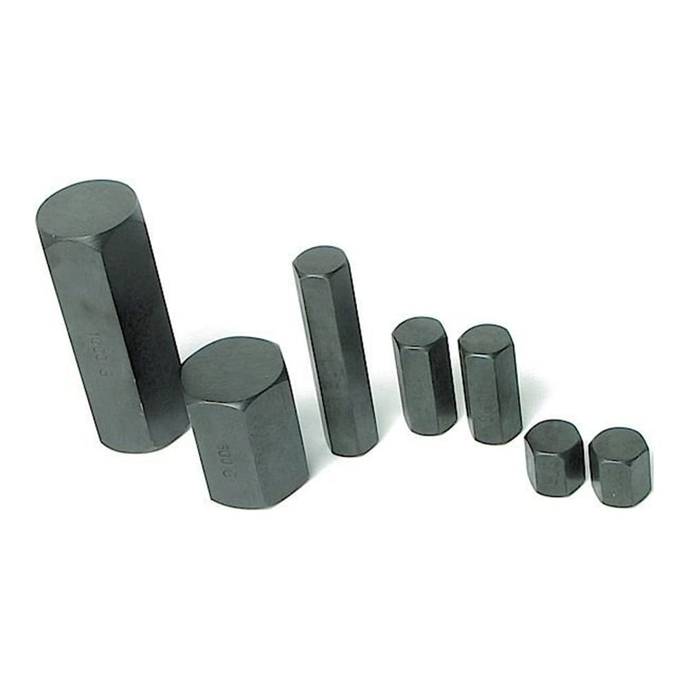 United Scientific Supplies WHX8OZ Hexagonal Mass - Precision Weight for Science Labs, Classroom Experiments & Industrial Measurement (8 oz)