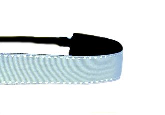 Adjustable Non-Slip Fitness Headband for Women & Men - Sweat Absorbing Workout Head Wrap for Running, Yoga, Gym - Breathable Gray Sports Headband