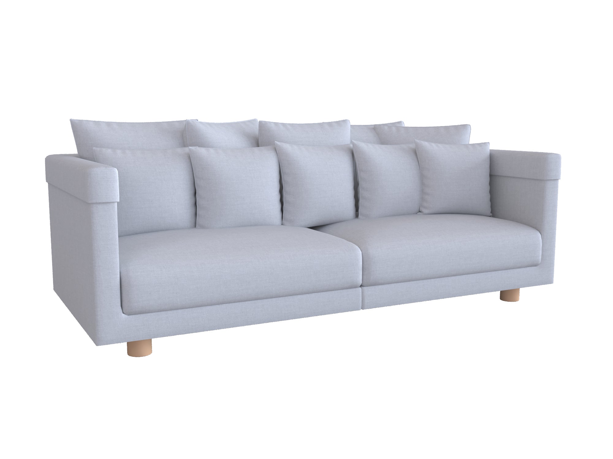 Stockholm 2017 Stretchable 3-Seater Sofa Cover - Soft Spandex Jacquard Fabric Couch Slipcover for Living Room, Home Decor Protection