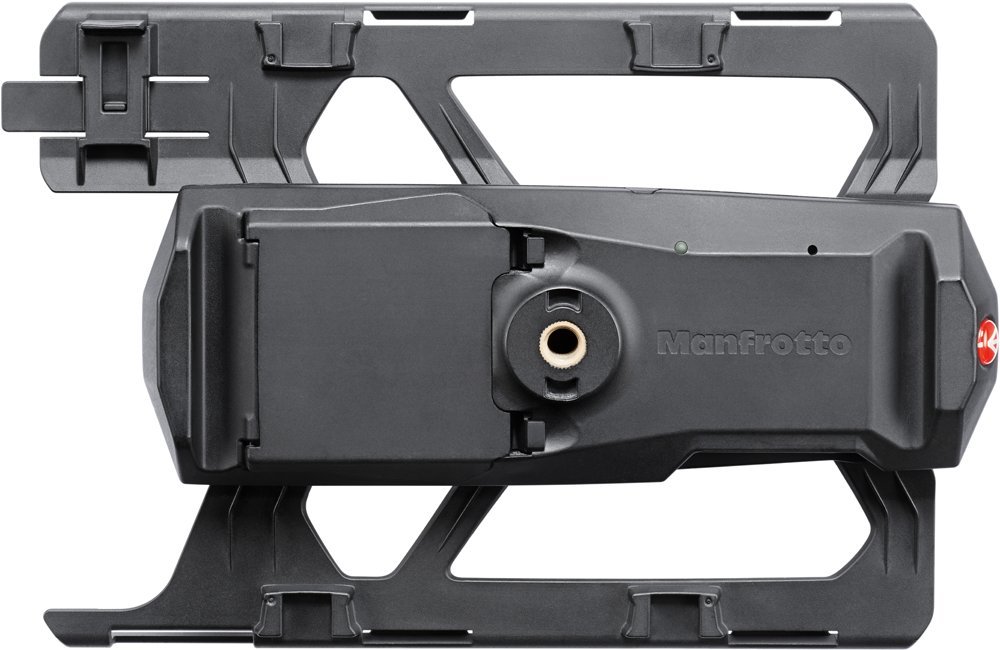 Manfrotto MVDDA13 iPad Air Mount - Black Digital Director Stand for Video Recording & Live Streaming | Perfect for Content Creators, Vloggers & Videographers