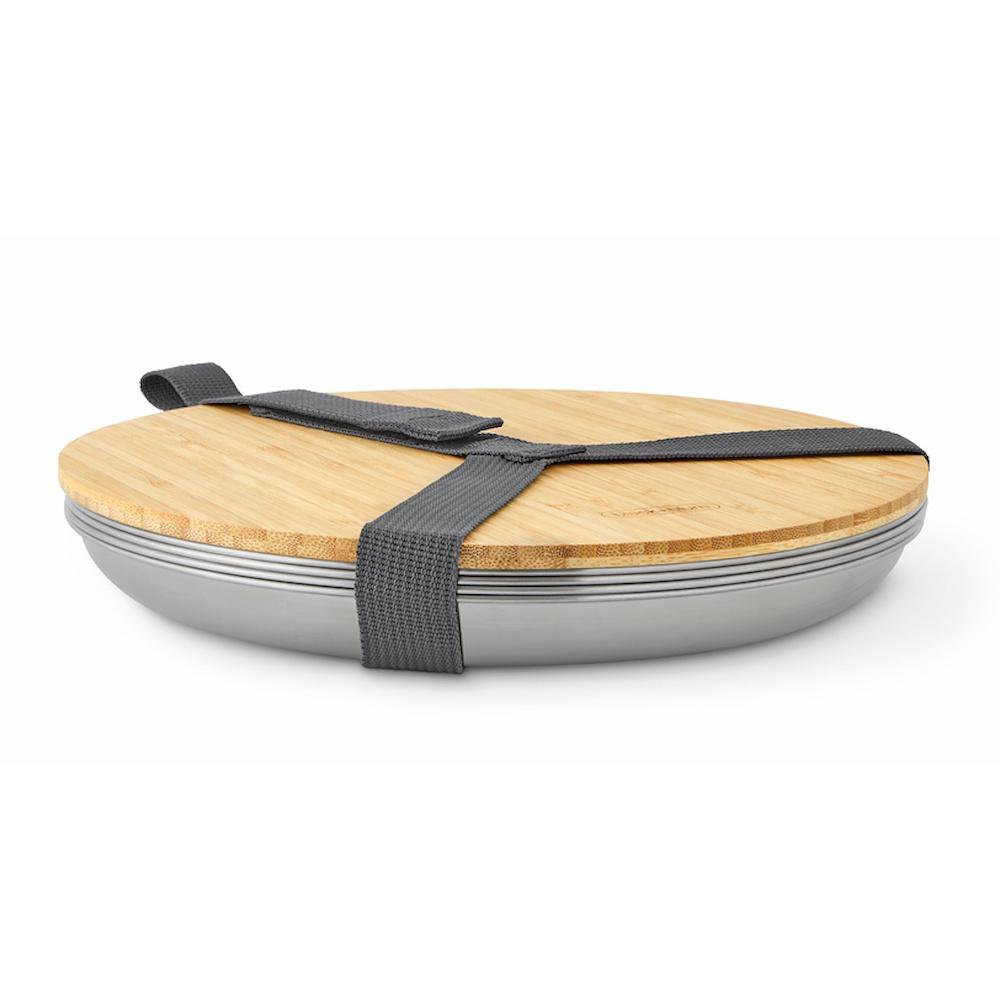 Black + Blum Eco-Friendly BPA-Free Picnic Plate Set of 4 - Durable Outdoor Dinnerware for Camping, Beach, BBQ & Picnics