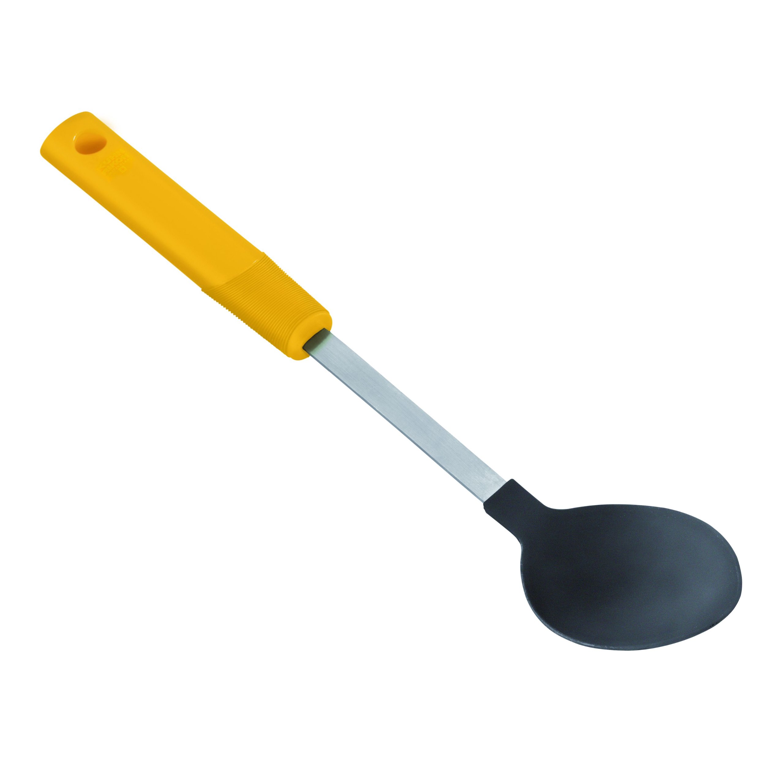 KUHN RIKON 22678 Premium Kitchen Sauce Spoon - Heat-Resistant, Ergonomic Handle, Bright Yellow - Perfect for Cooking, Serving, and Meal Prep