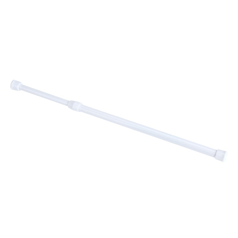 Sturdy Adjustable Shower Curtain Rod - High Carbon Steel Rust-Resistant Tension Pole with Anti-Slip Rubber Ends, No Drilling Required - Perfect for Bathrooms, Closets, and Window Curtains (36-72 Inches)