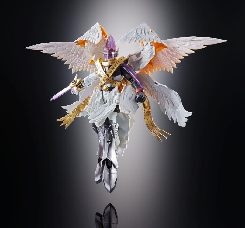 Digivolving Spirits 07 Patamon to Magna Angemon Action Figure - Digimon Adventure Collectible Toy for Fans & Display