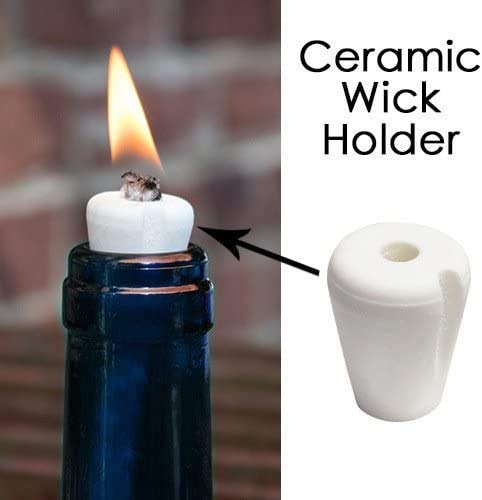 5-Pack Ceramic Wick Holders with Turbo Air Core Technology - 3/16