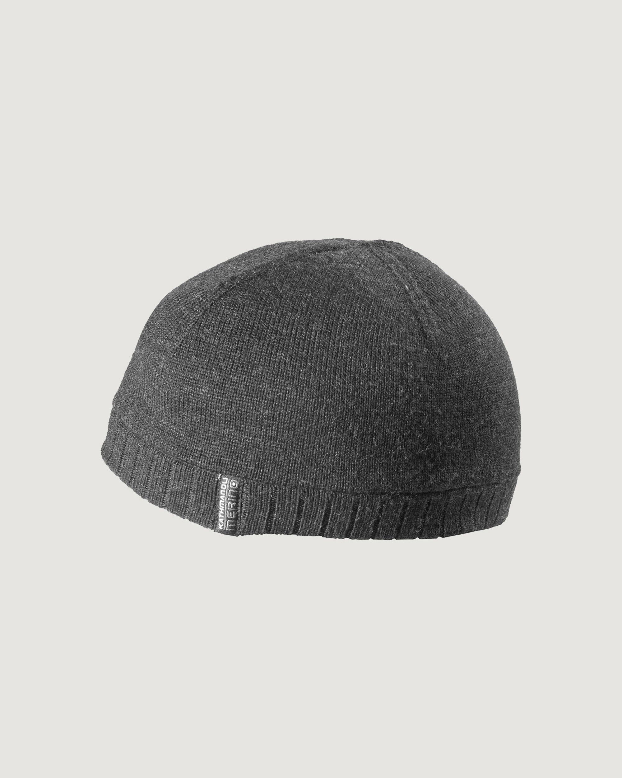 Premium Merino Wool Beanie for Men & Women - Soft & Warm Winter Hat in Black - Perfect for Skiing, Hiking & Outdoor Activities