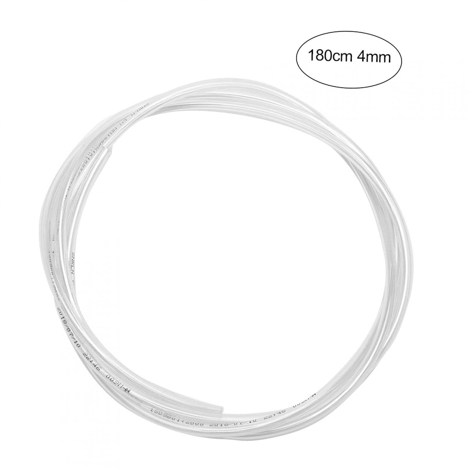 Aramox 180cm 4mm Crystal Clear Windshield Washer Hose Pipe - Universal Fit for Car Window Washer Jet System - Perfect for Windshield Cleaning, Fluid Delivery & Auto Maintenance