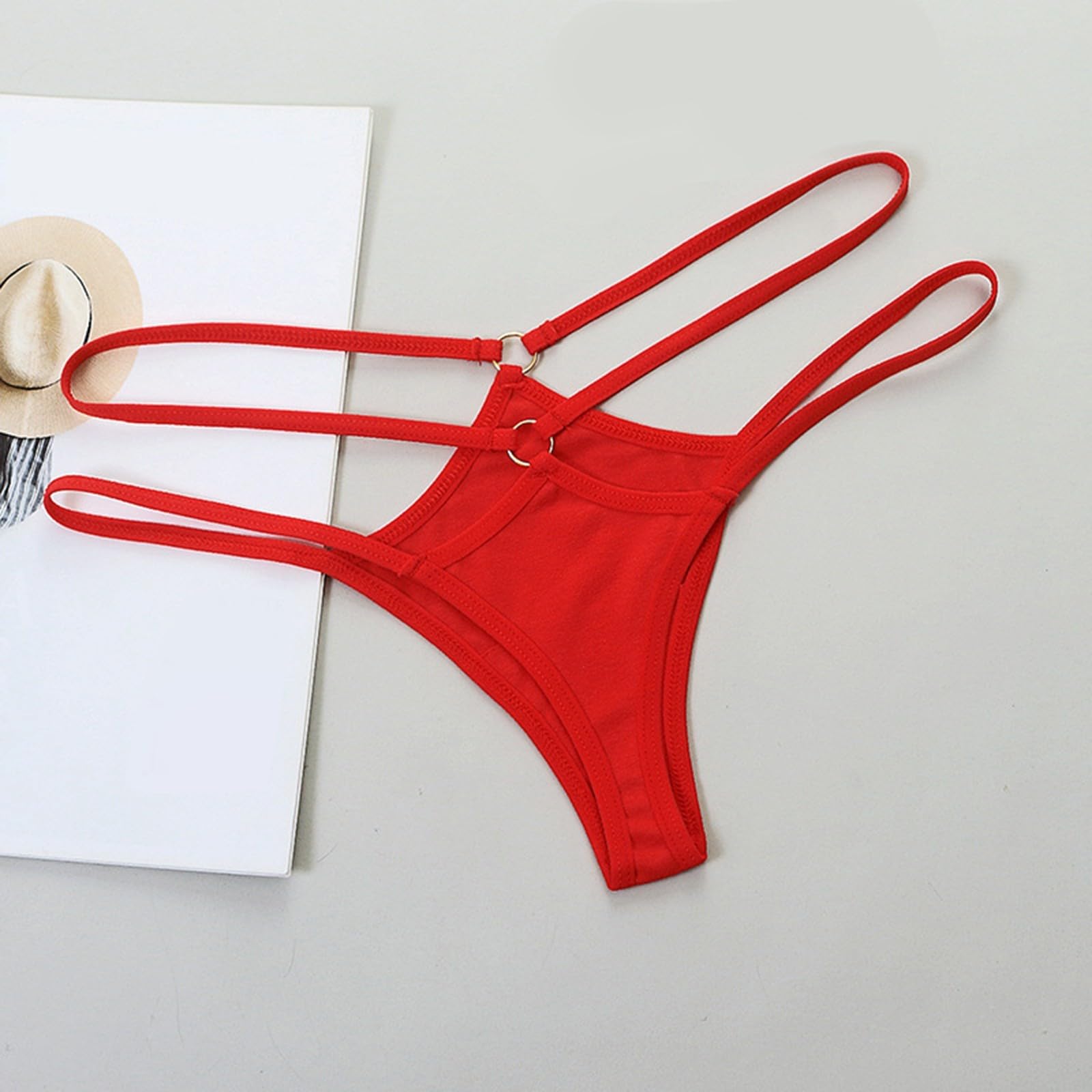 Seamless Thong Panties for Women - Soft Stretch Invisible Bikini Underwear | Comfortable & Sexy Lingerie for Everyday Wear, Date Night & Intimate Moments