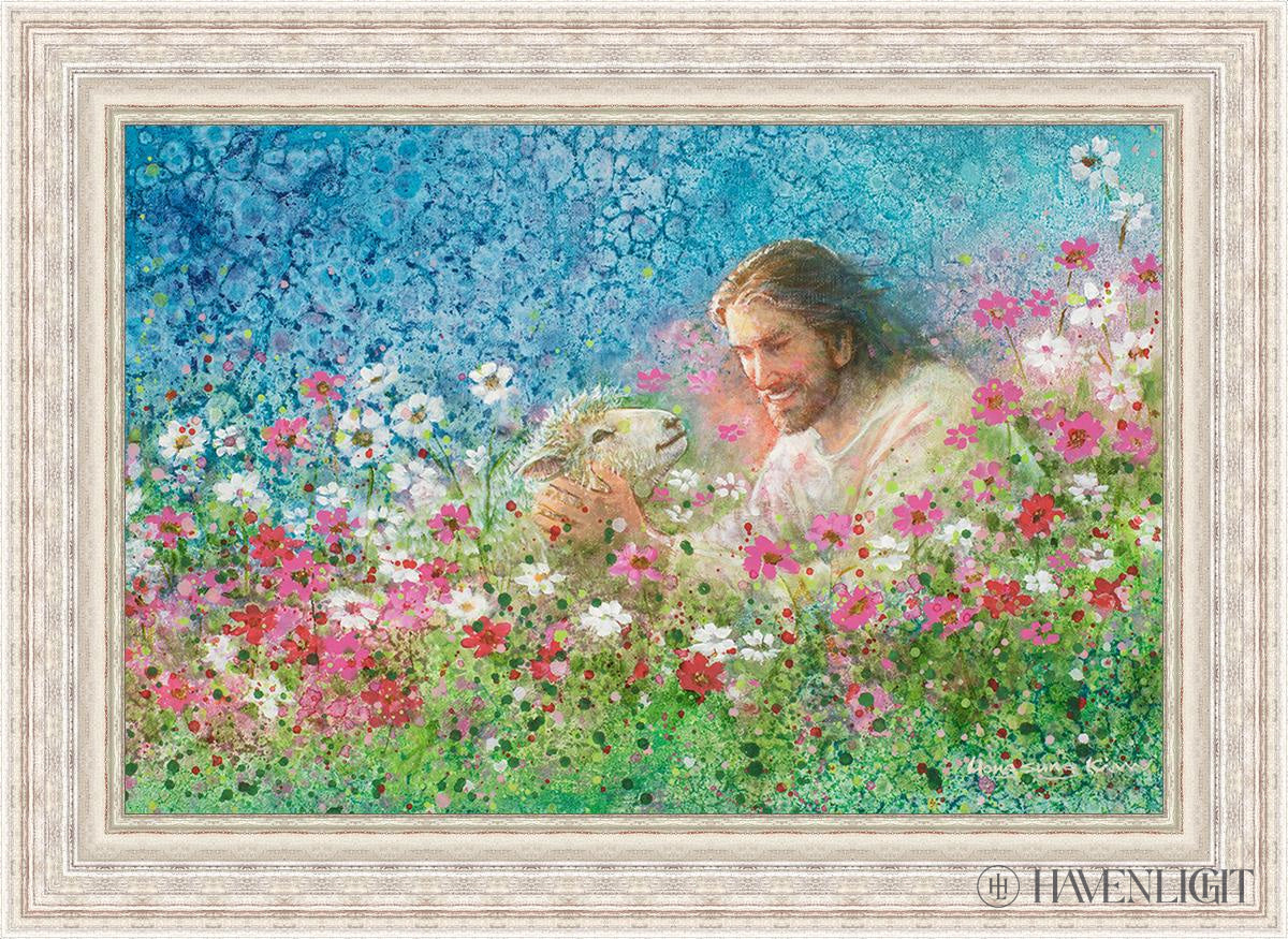 I Will Never Forsake Thee - Inspirational Christian Wall Art Decor for Home & Office - Perfect for Living Room, Bedroom, or Gift Giving