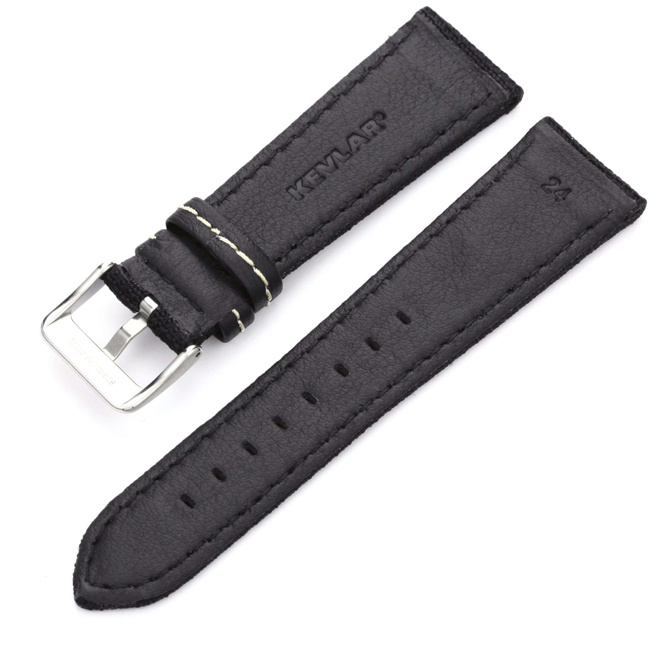 Hadley-Roma MSM848RA Men's Watch Strap - Durable Leather for Everyday Wear