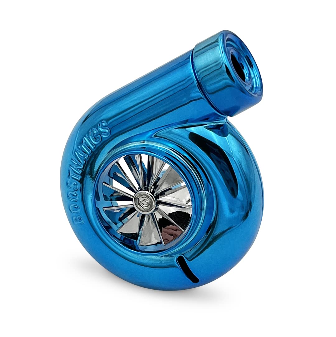 Spinning Turbo Air Freshener - Blue Sakura Scented Car Vent Clip, Long-Lasting Fragrance for Home & Office | Perfect for Cars, Bathrooms & Small Spaces