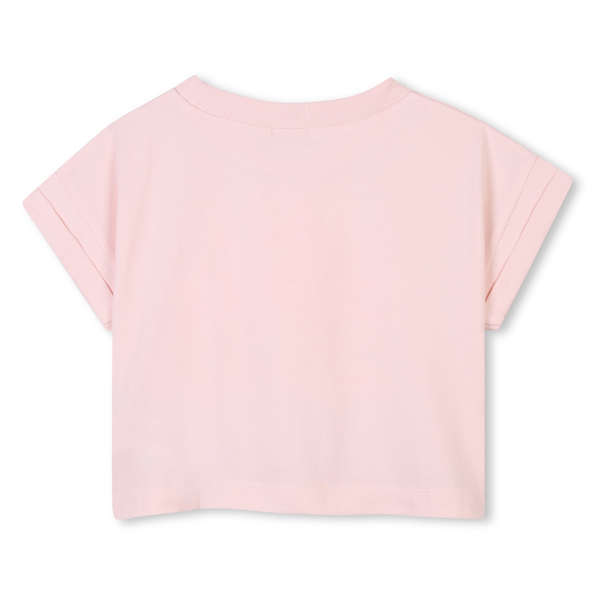 Billieblush Women's Pale Pink T-Shirt - Soft Cotton Casual Tee for Everyday Wear, Workouts & Layering