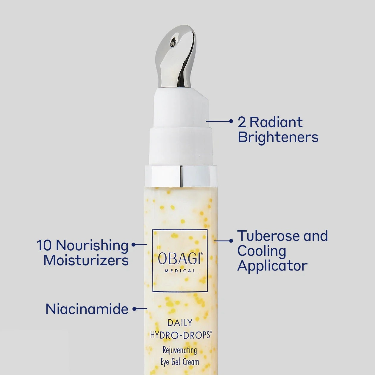Obagi Rejuvenating Eye Gel Cream for Dark Circles & Puffiness – Anti-Aging Eye Treatment for Wrinkles & Fine Lines – Hydrating Under Eye Cream for Men & Women – Perfect for Night & Day Use