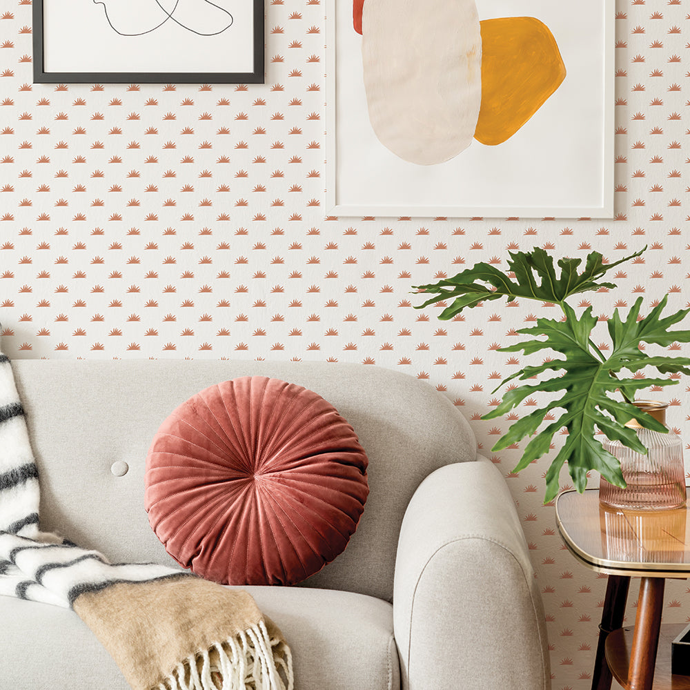 Sunbeam Peel and Stick Wallpaper - Self-Adhesive Removable Wallpaper for Home Decor - Perfect for Bedrooms, Living Rooms & Nursery Walls