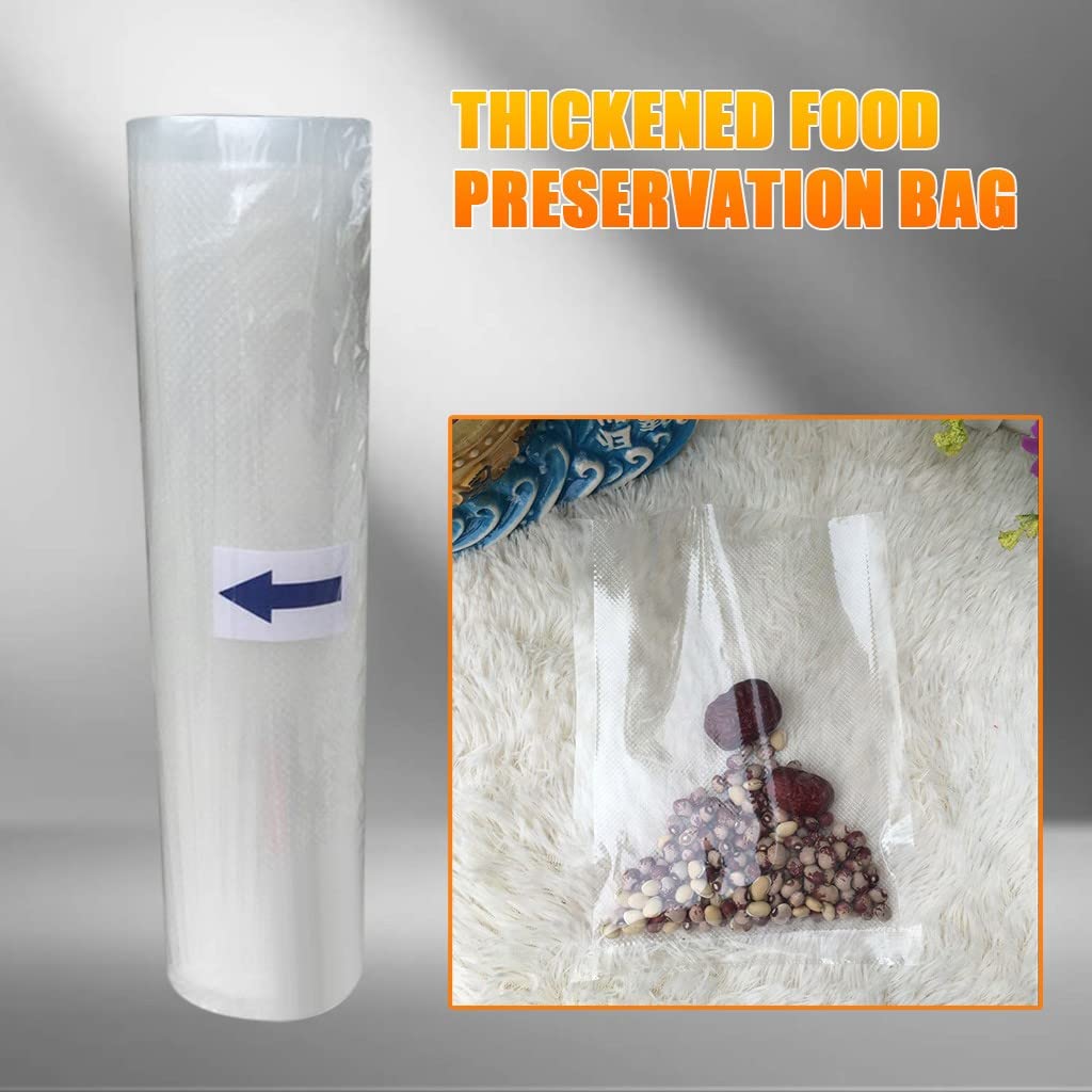 Premium Vacuum Sealer Bags for Food Storage - 25 x 500cm Fresh Kitchen Sealer Bags for Fruits, Vegetables & Meal Prep | Airtight Vacuum Packaging for Sous Vide, Freezing & Sous Vide Cooking