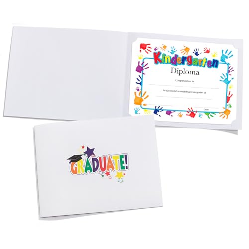 Kindergarten Diploma and Preschool Diploma Cover
