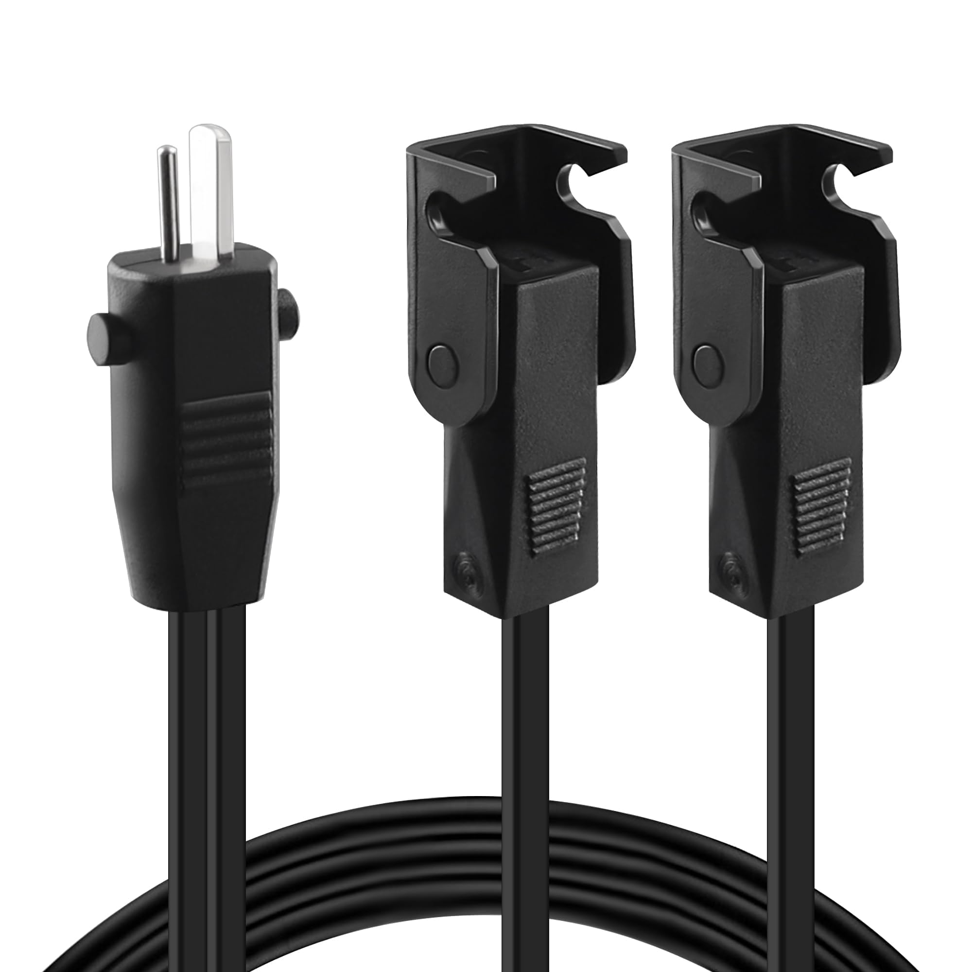 5 Feet Splitter Y Power Cord for Lift Chair & Power Recliner - Replacement Power Supply Cable for 2 Motors to 1 Outlet - Compatible with Okin, Limoss, La-Z-Boy, Pride, Catnapper - Perfect for Home Medical Equipment & Mobility Chairs