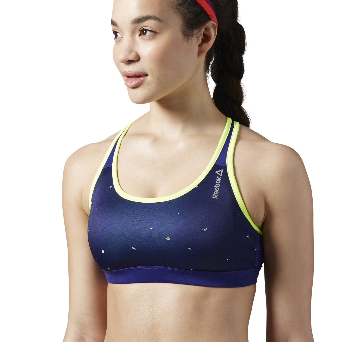 Reebok Women's Running Essentials Sports Bra - Lightweight Support for Jogging, Gym & Workouts - Perfect for Yoga, Fitness & Active Lifestyle