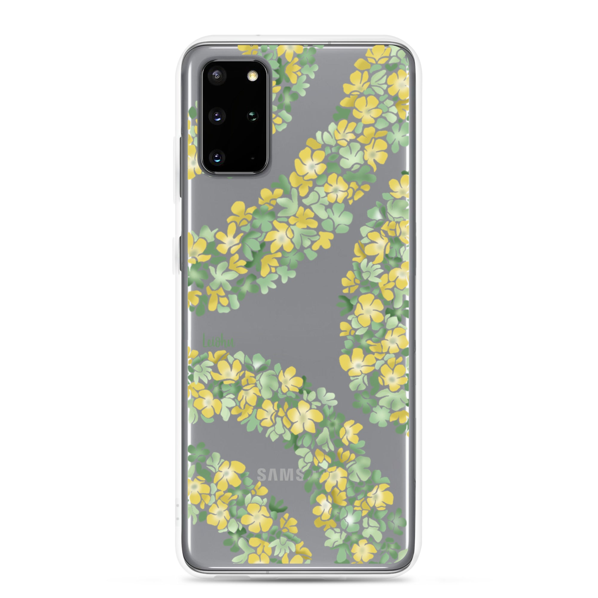 Double Pakalana Clear Case for Samsung Galaxy - Slim Protective Phone Cover for Everyday Use & Travel