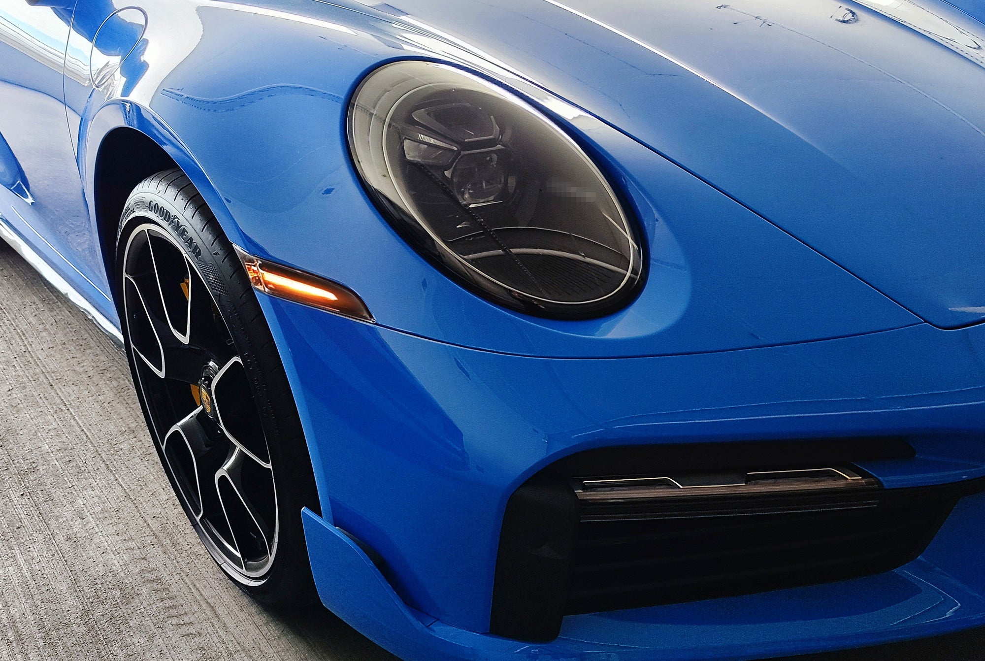 Euro Smoked Lens Amber Sequential LED Side Markers for 2019-2023 Porsche 911 (992) - Upgrade Your Car's Style & Safety with DRL Turn Signals - Perfect for Night Driving, Car Shows & Custom Builds