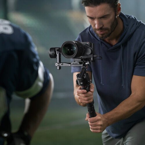 DJI RS 4 Combo 3-Axis Gimbal Stabilizer for Mirrorless & DSLR Cameras - Professional Video Stabilization for Vlogging, Filmmaking & Content Creation
