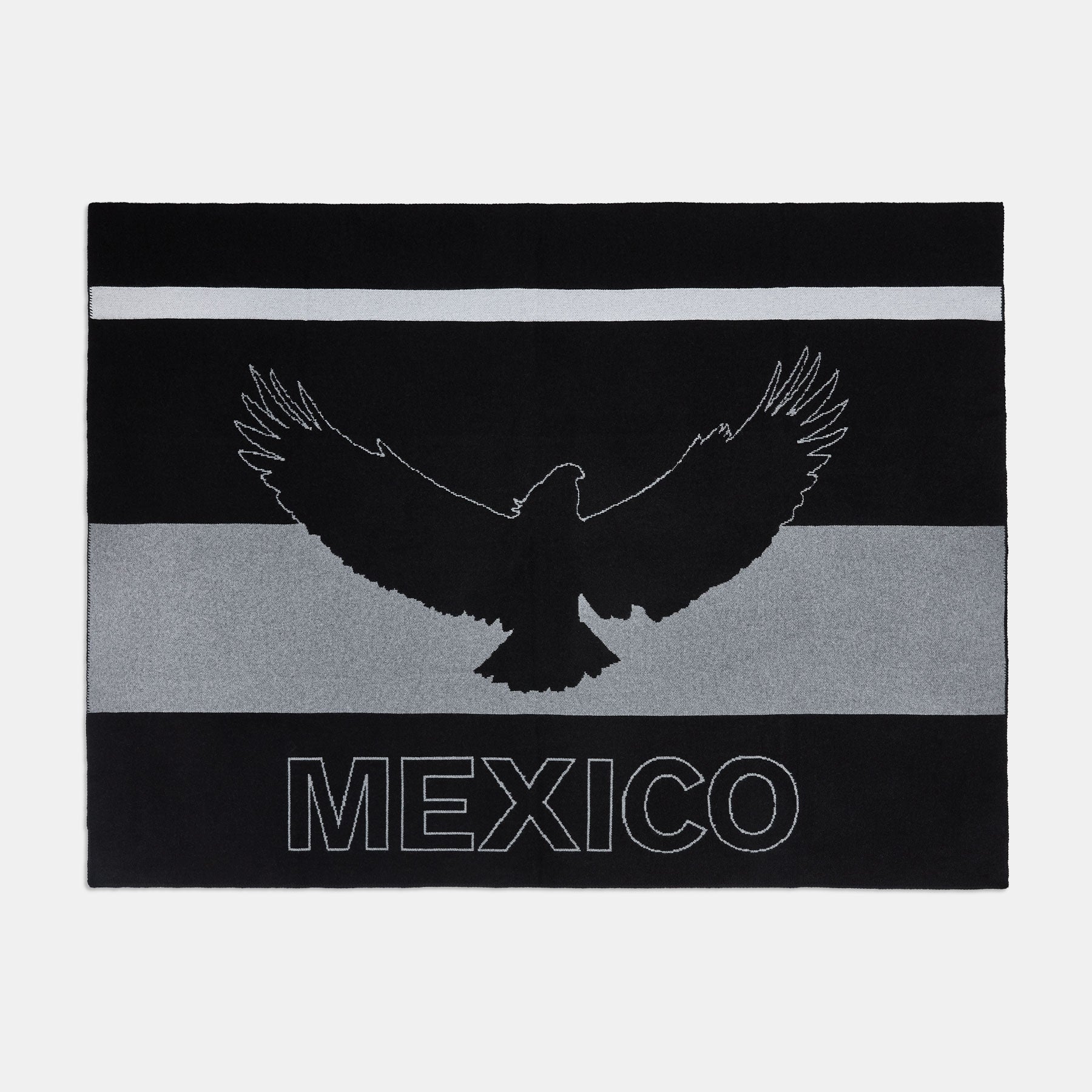 Premium Baja Mexico Cashmere Blanket - Soft & Luxurious Black/White Throw for Cozy Home Decor, Perfect for Sofa, Bed & Travel Use