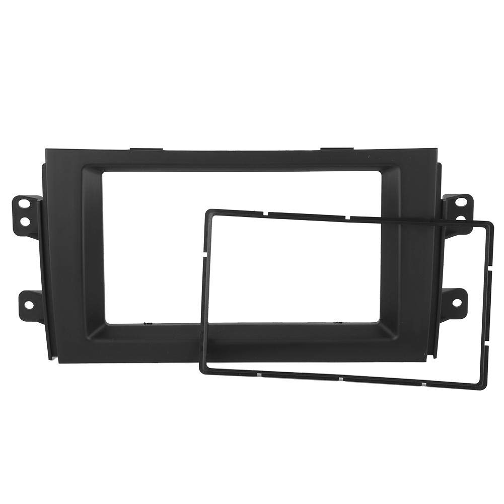 Universal Car Stereo Dash Kit - Radio Mounting Frame & Trim Panel for Suzuki SX4 | Car DVD Installation & Dashboard Modification Accessories | Perfect for Aftermarket Stereo Upgrade & Vehicle Interior Customization