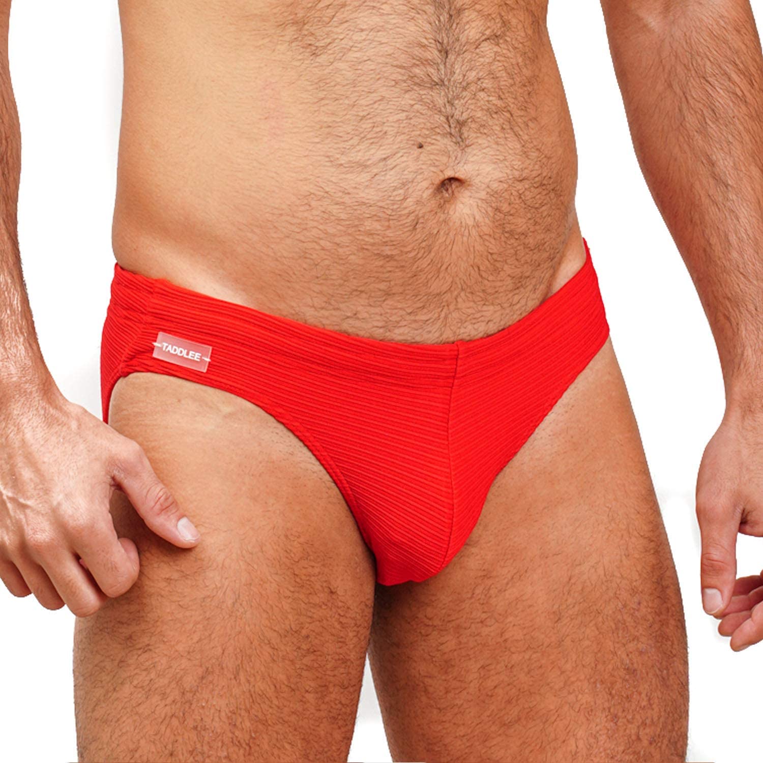 **Taddlee Men's Swim Briefs - Sexy Solid Color Swimwear for Men - Perfect for Beach, Pool & Water Sports**