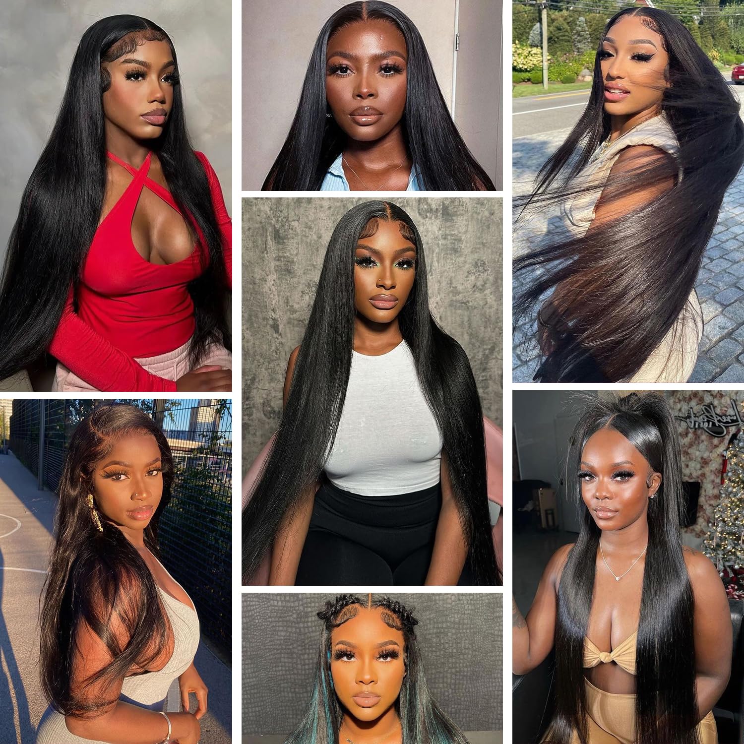 30 Inch Straight Lace Front Wigs Human Hair 200% Density 13x4 HD Transparent Lace Wig for Black Women | Glueless Pre-Plucked Frontal Wig with Baby Hair | Natural Black Color | Perfect for Daily Wear, Parties & Special Occasions