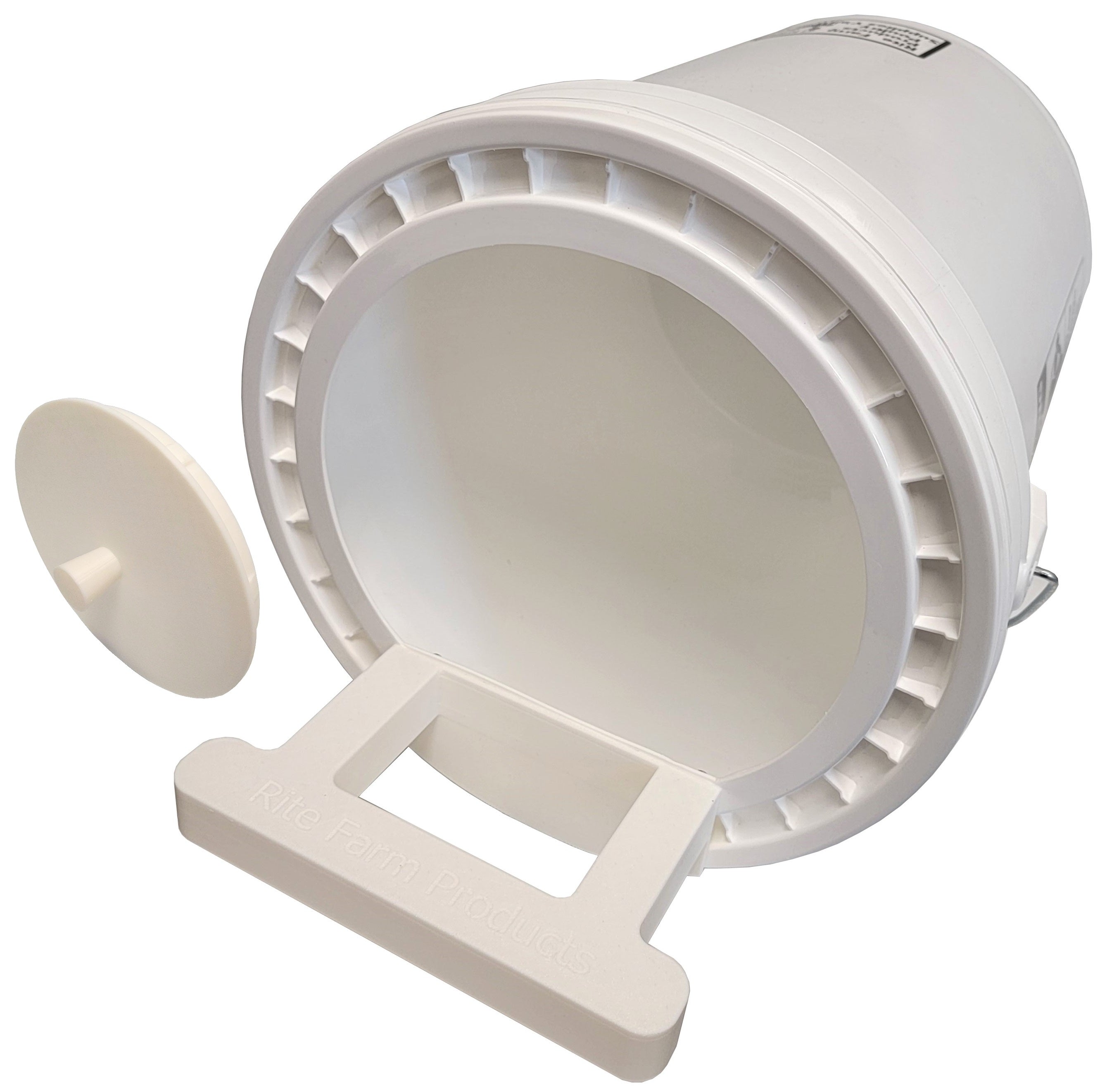 5 Gallon Chicken Nesting Box Bucket Kit with Rear Access Cover - Complete Poultry Coop Solution for Egg Laying Hens (Perfect for Backyard Farms & Homesteading)