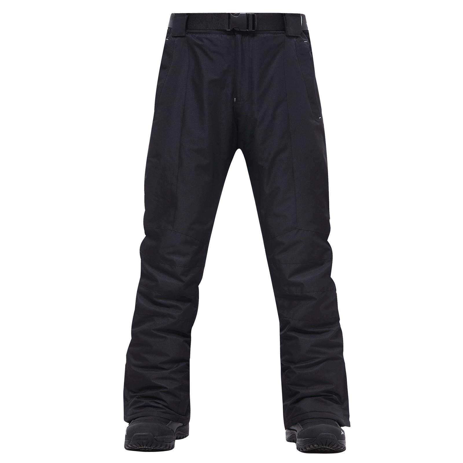 Men's Waterproof Insulated Snow Bibs - Windproof Ripstop Snowboard & Ski Overalls for Winter Sports - Perfect for Snowboarding, Skiing, and Cold Weather Outdoor Activities
