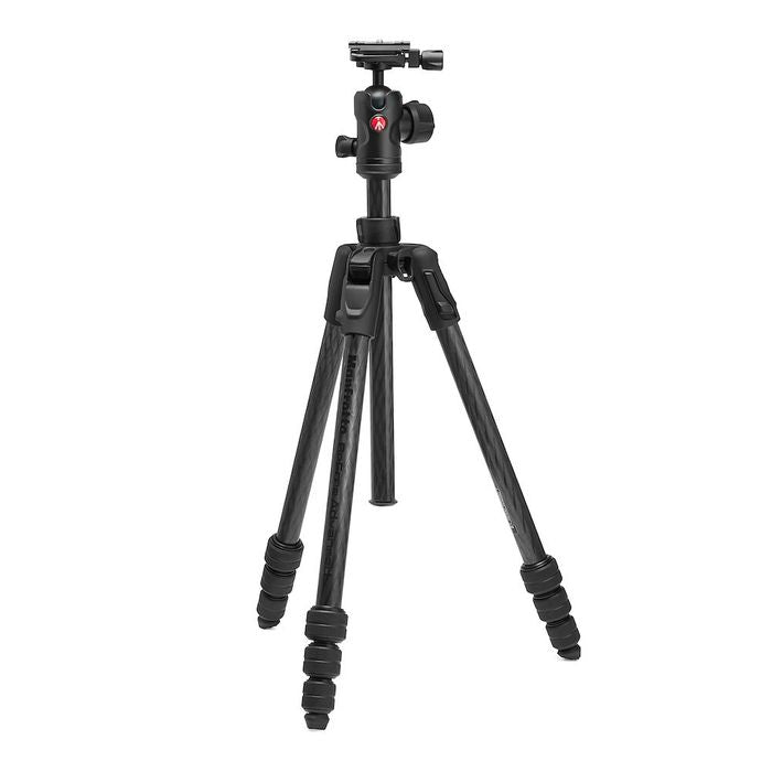 Manfrotto Befree Advanced AS Twist Carbon Fiber Tripod - Lightweight Travel Tripod for DSLR & Mirrorless Cameras - Perfect for Photography, Hiking & Outdoor Adventures