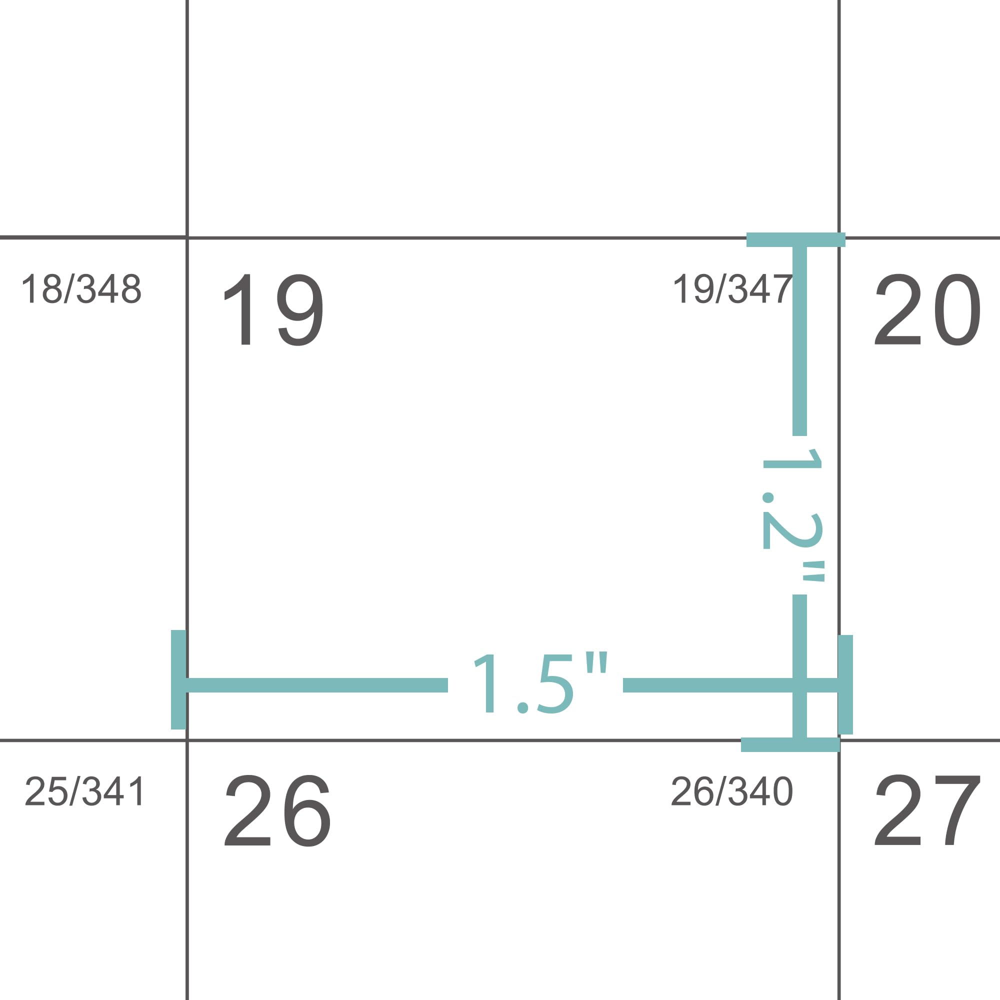 2025-2026 Wall Calendar - 18 Month Planner from July 2025 to December 2026 | Thick Paper, 15