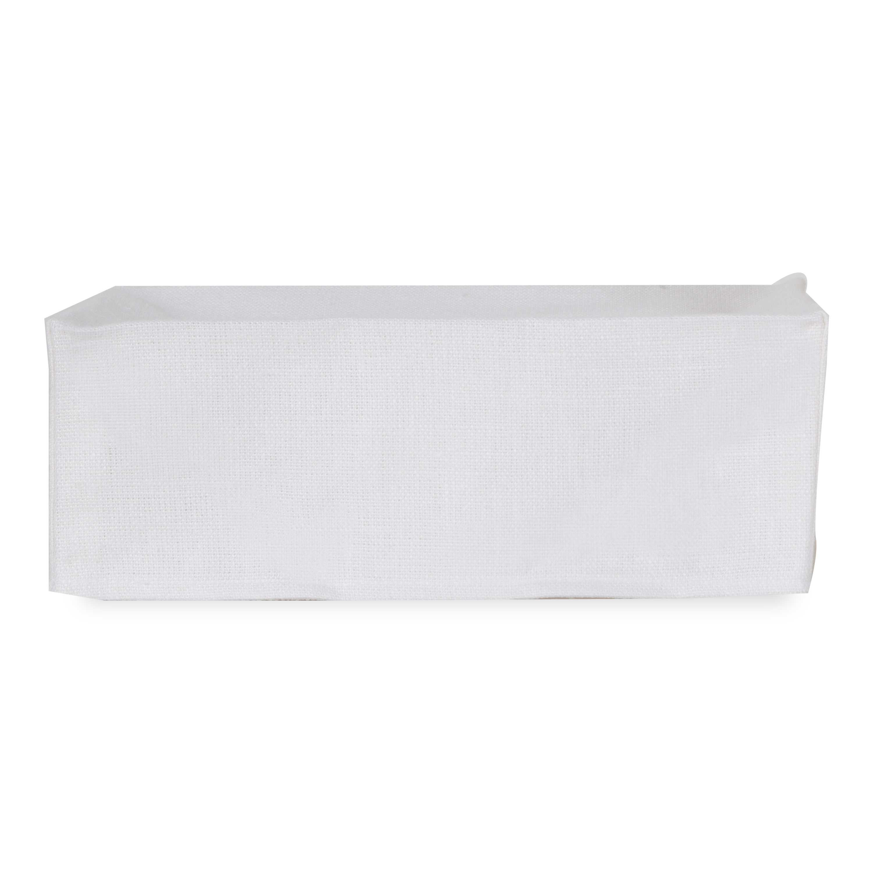 Linen Tissue Box Cover - Elegant & Stylish Home Decor for Living Room, Bedroom, or Bathroom | Soft Fabric Tissue Holder with Floral Design