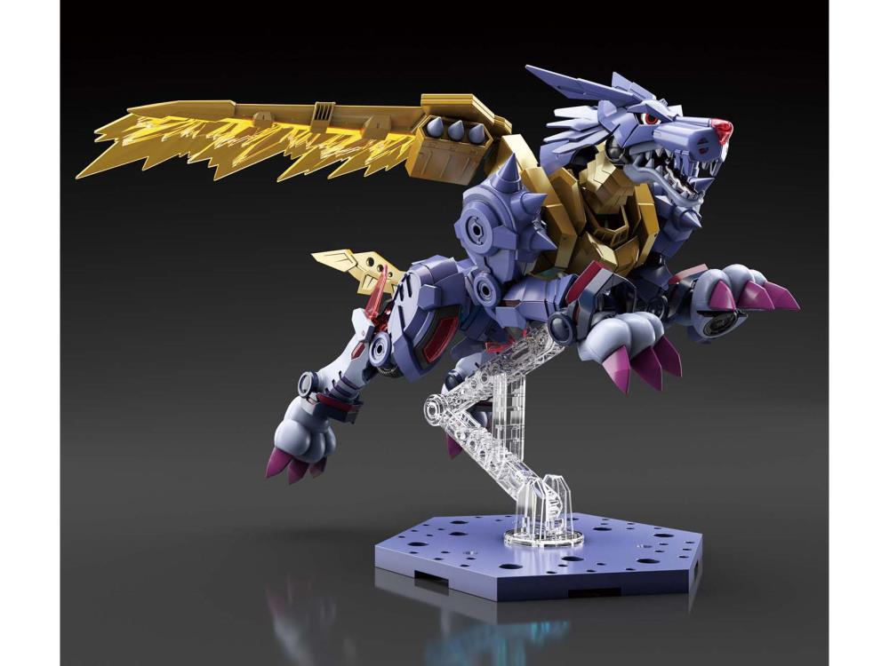Figure Rise Standard Digimon Metal Garurumon (Amplified Ver.) Plastic Model Kit - Build & Display for Anime Fans & Collectors - Perfect for Home Decoration, Gifts & Action Figure Battles