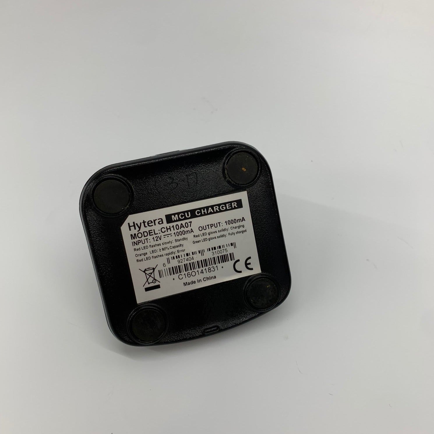 Hytera CH10A07 Rapid Charger with Power Supply - Fast Charging for Two-Way Radios - Perfect for Emergency Responders, Security Personnel & Outdoor Adventures