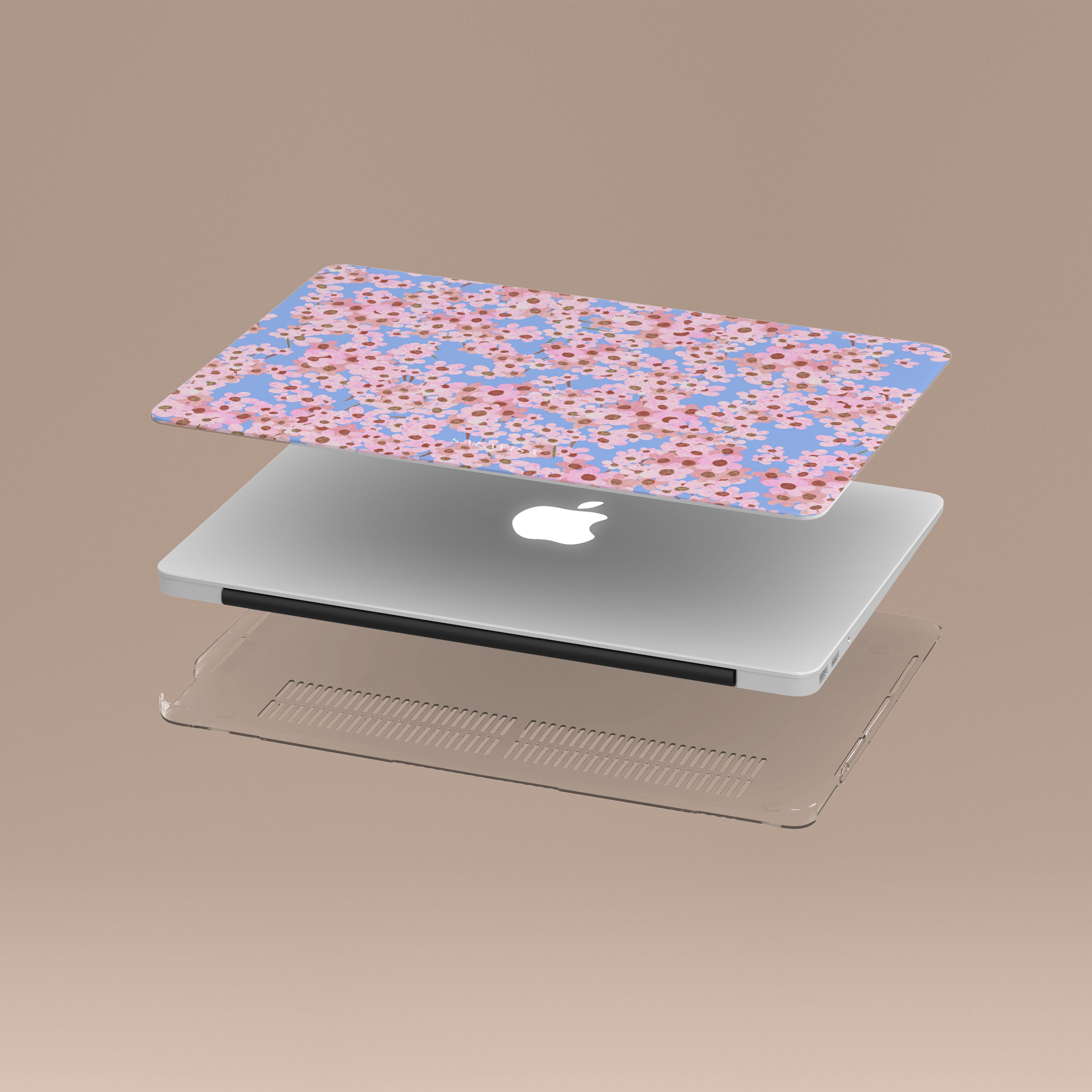 Stylish Summer Ditsy Floral MacBook Air/Pro Laptop Case - Perfect for Travel, Work & School Accessories