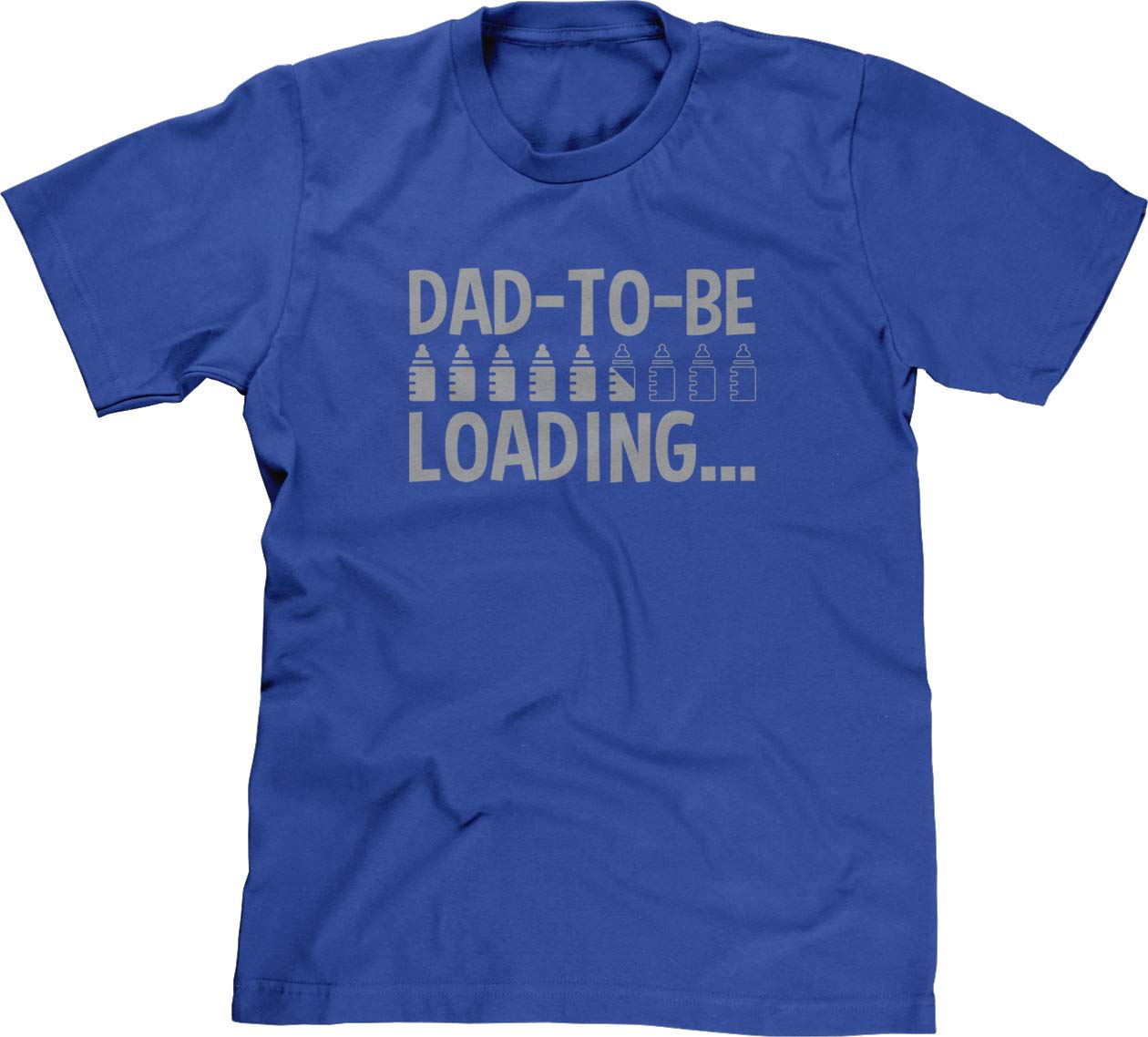 Funny Dad-to-Be Loading Bottles Graphic T-Shirt for Expecting Fathers - Perfect Baby Shower Gift & Casual Wear