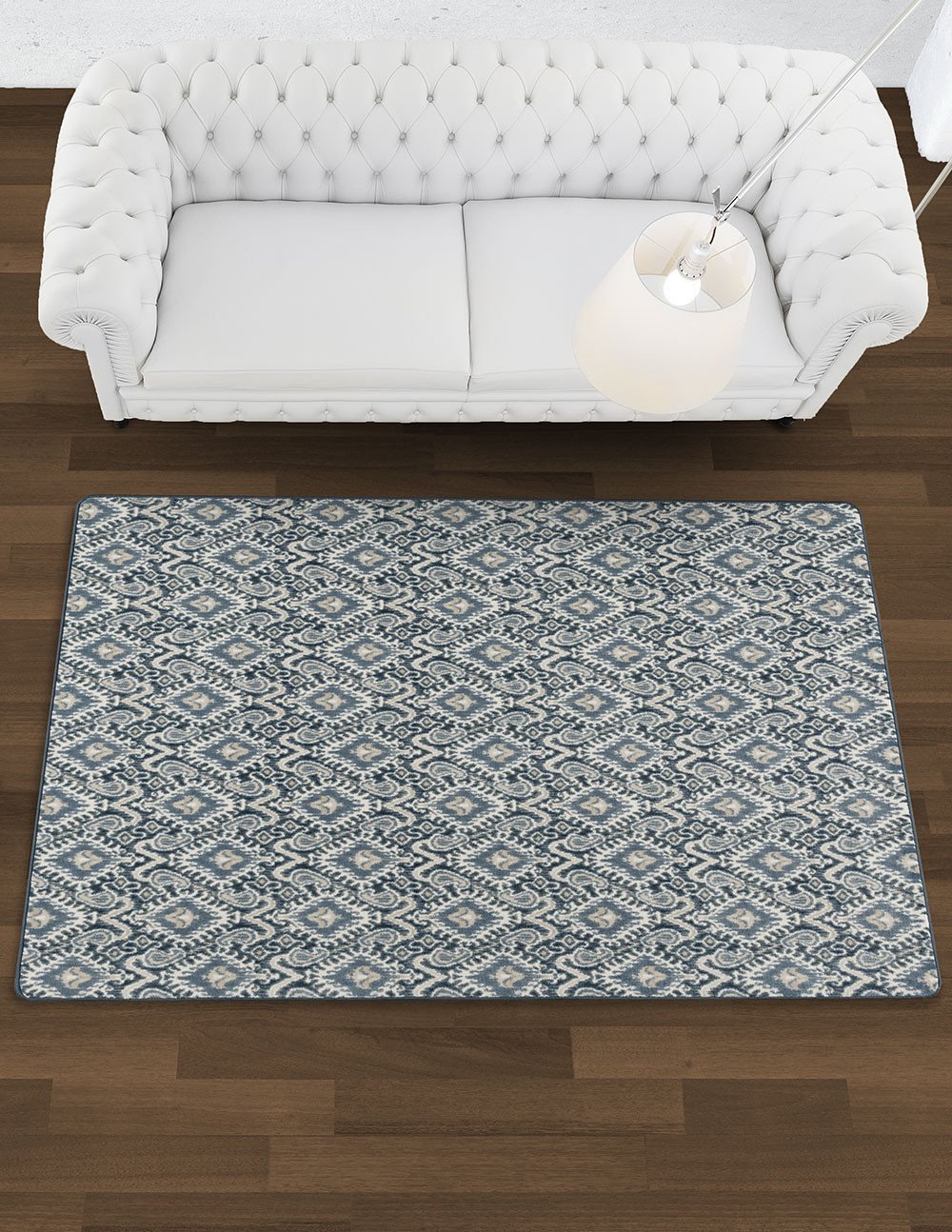 Milliken 2918 Ikat Transitional Tapestry Area Rug 2'1