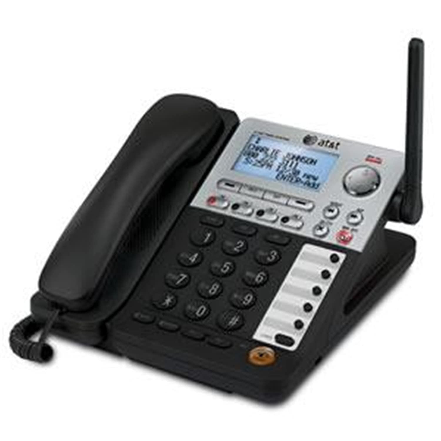 AT&T SynJ SB67148 DECT 6.0 Cordless Deskset - Compatible with SB67138 & SB67158 Small Business Phone Systems | Wireless Office Phone for Conference Rooms & Home Offices