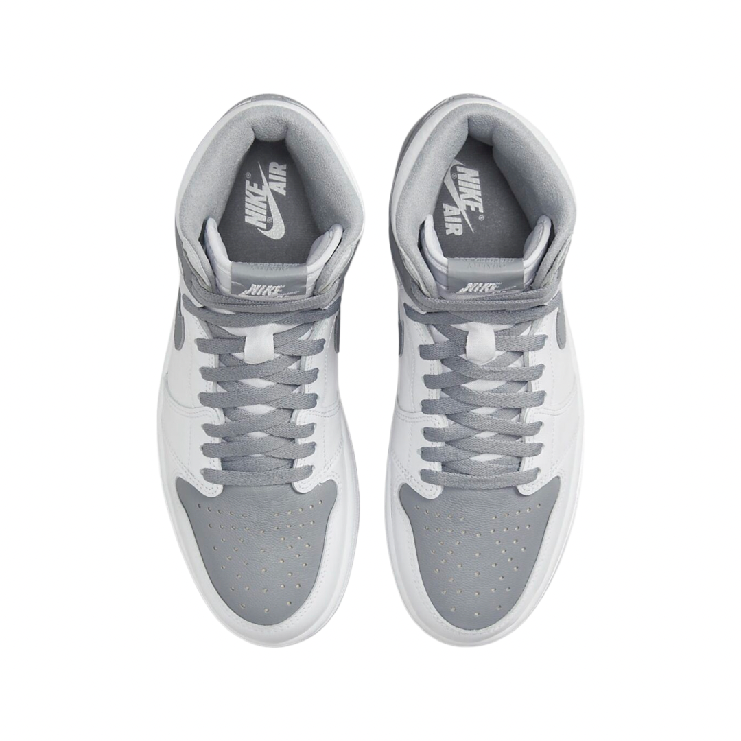 Air Jordan 1 High OG 'Stealth White' Basketball Shoes - Men's Retro Sneakers for Streetwear & Casual Wear