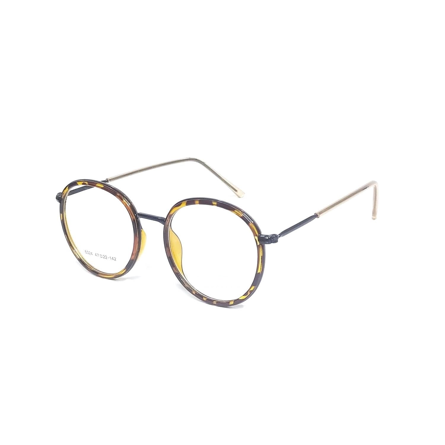 Stylish Round Single Vision Bifocal & Progressive Prescription Eyeglass Frames - Full Frame Eyewear for Reading, Computer Work & Daily Wear