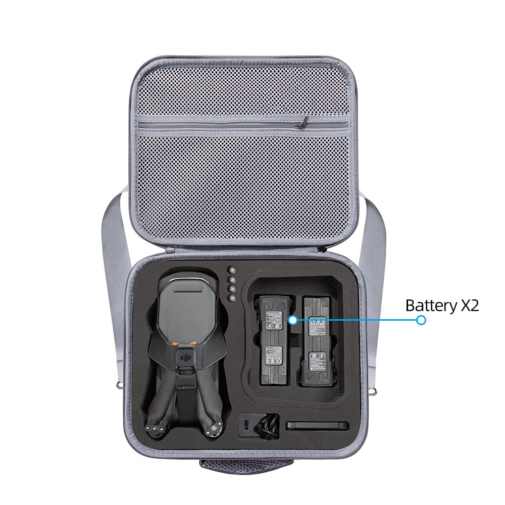 **Fenmaru Mavic 3 Classic Case for DJI Mavic 3 Classic Drone Accessories - Portable Travel Storage Bag Compatible with DJI RC, RC-N1 & Pro Controller (Grey) - Perfect for Travel, Hiking & Outdoor Adventures**