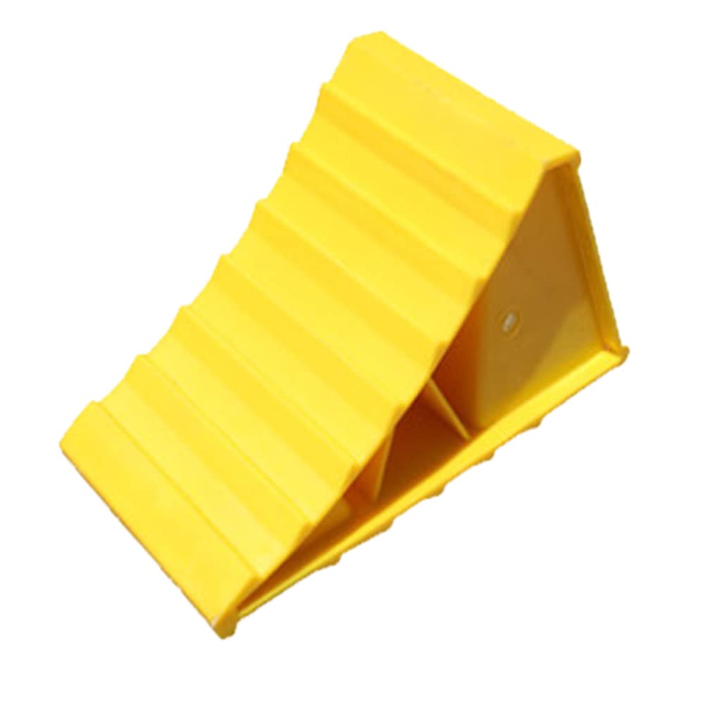 TOTMOX RV Wheel Chocks - Anti-Rolling Car Stops for Travel Trailers & Campers (20x12x11cm) - Parking Safety Accessories