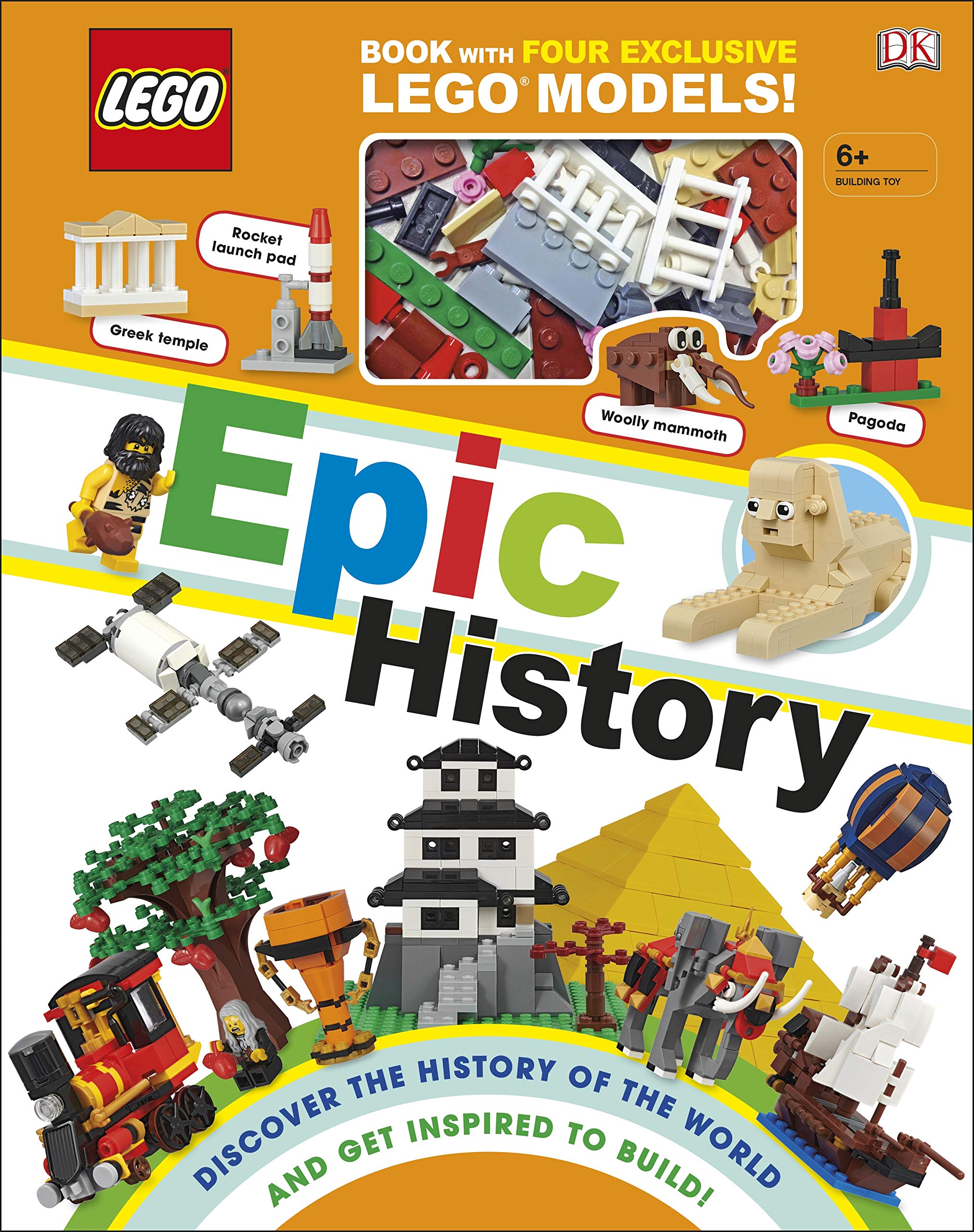 LEGO Epic History Building Kit with 4 Exclusive Mini Models – Perfect for Collectors, History Enthusiasts & Creative Play
