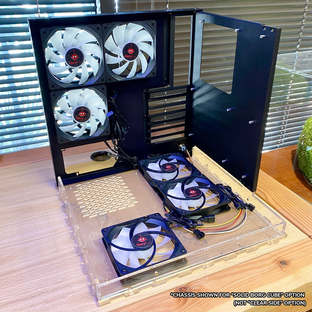 Star Trek Borg Cube ATX PC Case - Gaming Computer Tower for Sci-Fi Fans | Perfect for Themed Builds & Collectors