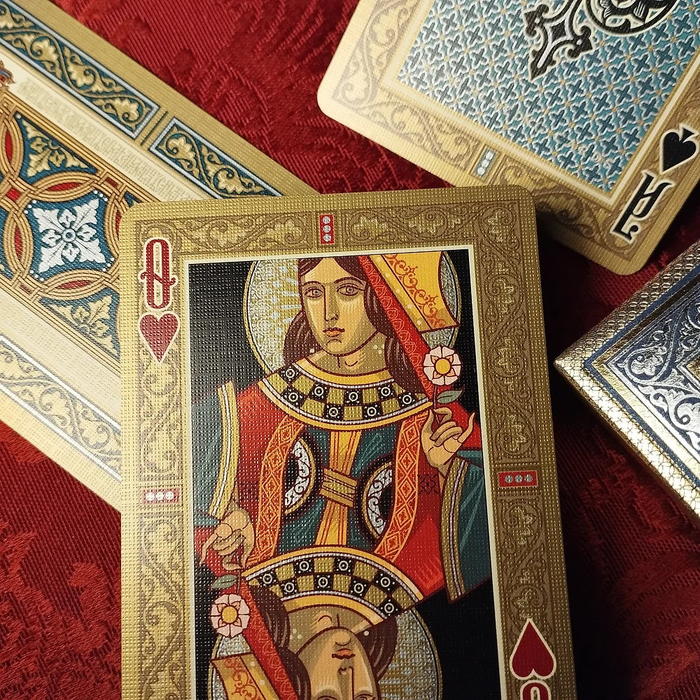 Premium Luxury Playing Cards - Elegant Poker & Bridge Deck for Adults - Perfect for Casino Nights, Poker Tournaments & Gifts