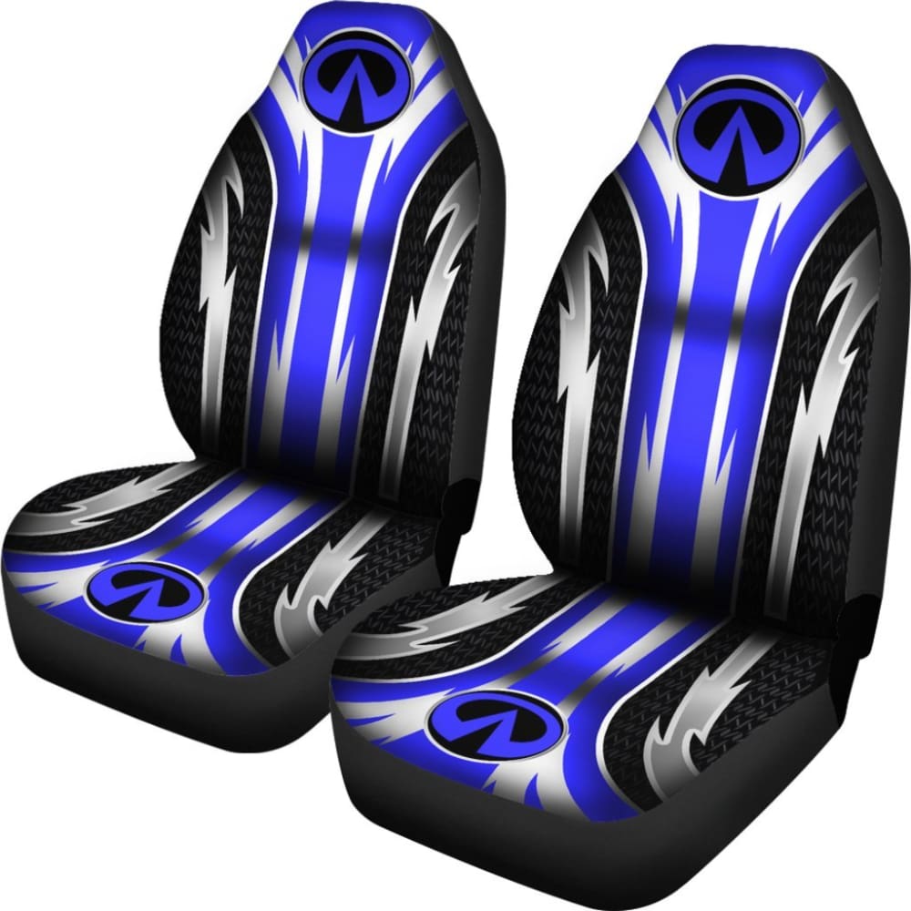 Premium 2-Piece Front Seat Covers for Infiniti - Navy Blue (Part #144627) | Universal Fit for Most Infiniti Models | Perfect for Car Protection & Interior Upgrade | Great for Daily Commute, Road Trips & Family Use