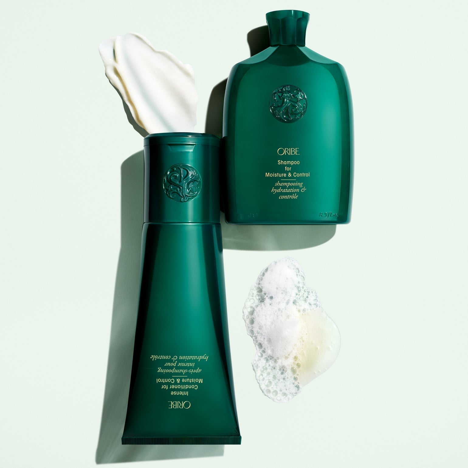 Hydrating & Frizz Control Shampoo for Dry, Damaged Hair - Gentle Daily Cleansing for Smooth, Manageable Hair at Home or Salon