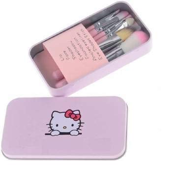 Premium 7-Piece Mini Makeup Brush Set for Women - Soft Pink Cosmetic Brushes for Eyeshadow, Blush & Foundation | Perfect for Travel & Everyday Makeup Application
